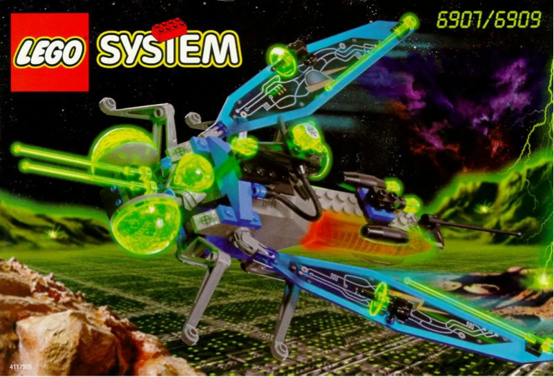 Page 1 de la notice Manuel utilisateur Lego Space 6907