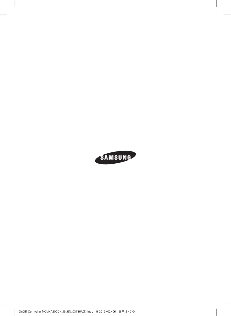 Page 1 de la notice Manuel utilisateur Samsung MCM-A202DN