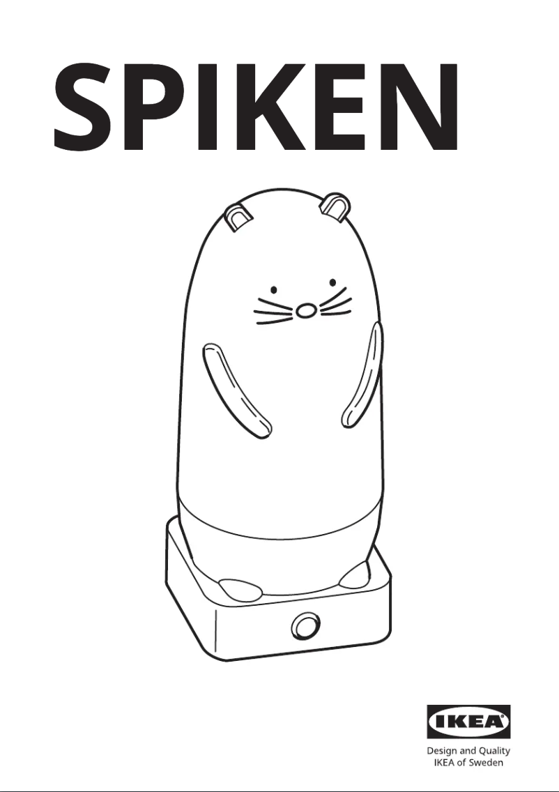 Image de la première page du manuel de l'appareil SPIKEN 504.691.51