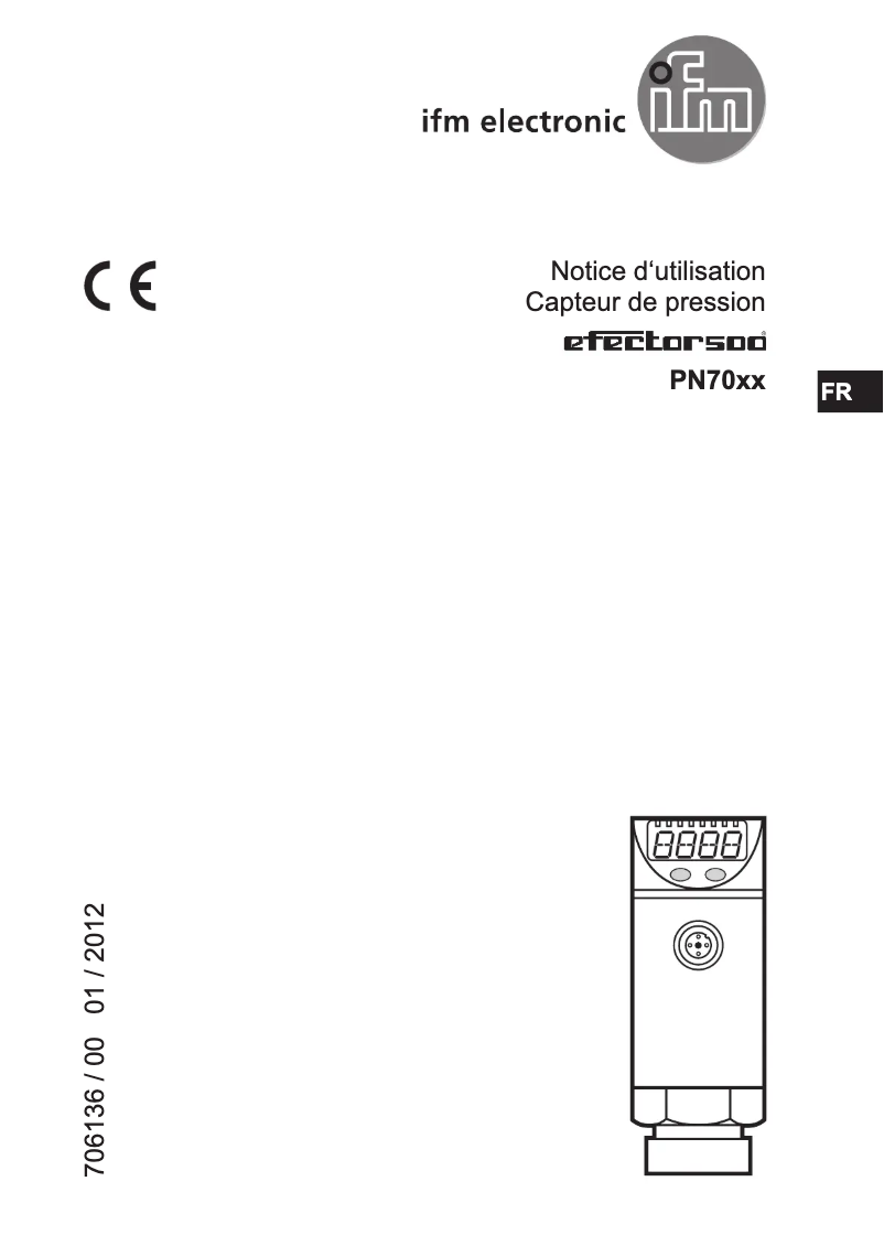 Página 1 del manual Manual de usuario IFM PN7004