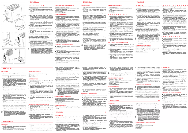Page 1 de la notice Manuel utilisateur Solac TC5300