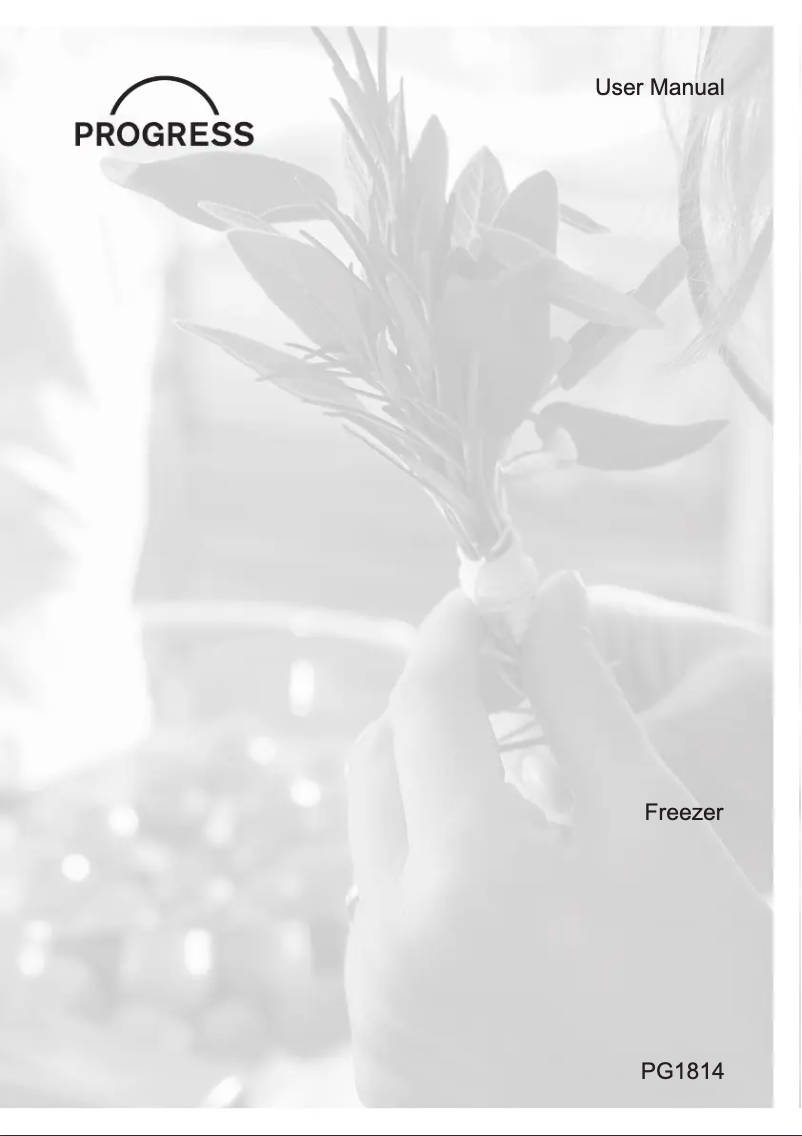 Page 1 de la notice Manuel utilisateur Progress PG1814