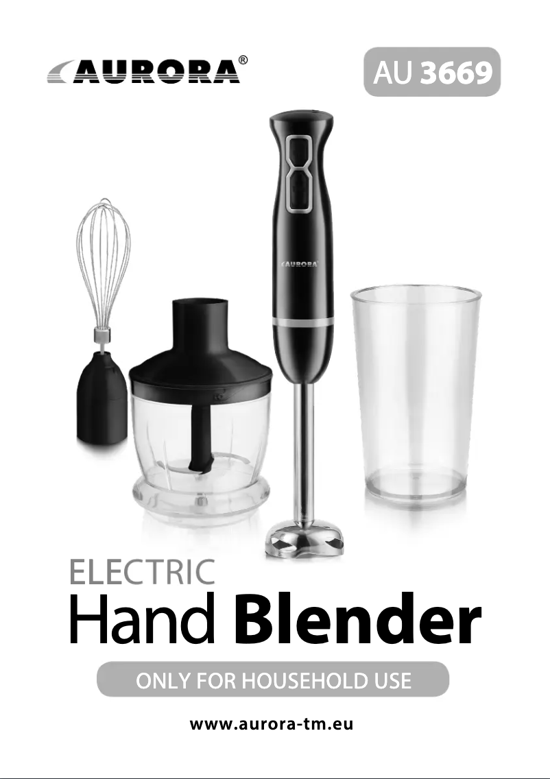 Page 1 de la notice Manuel utilisateur Aurora AU3669