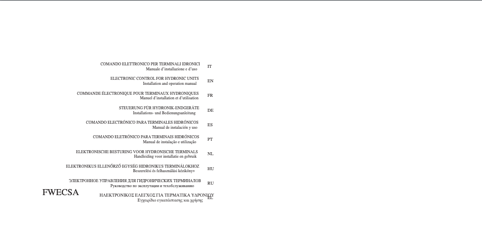 Page 1 de la notice Manuel utilisateur Daikin FWD06AATN6V3