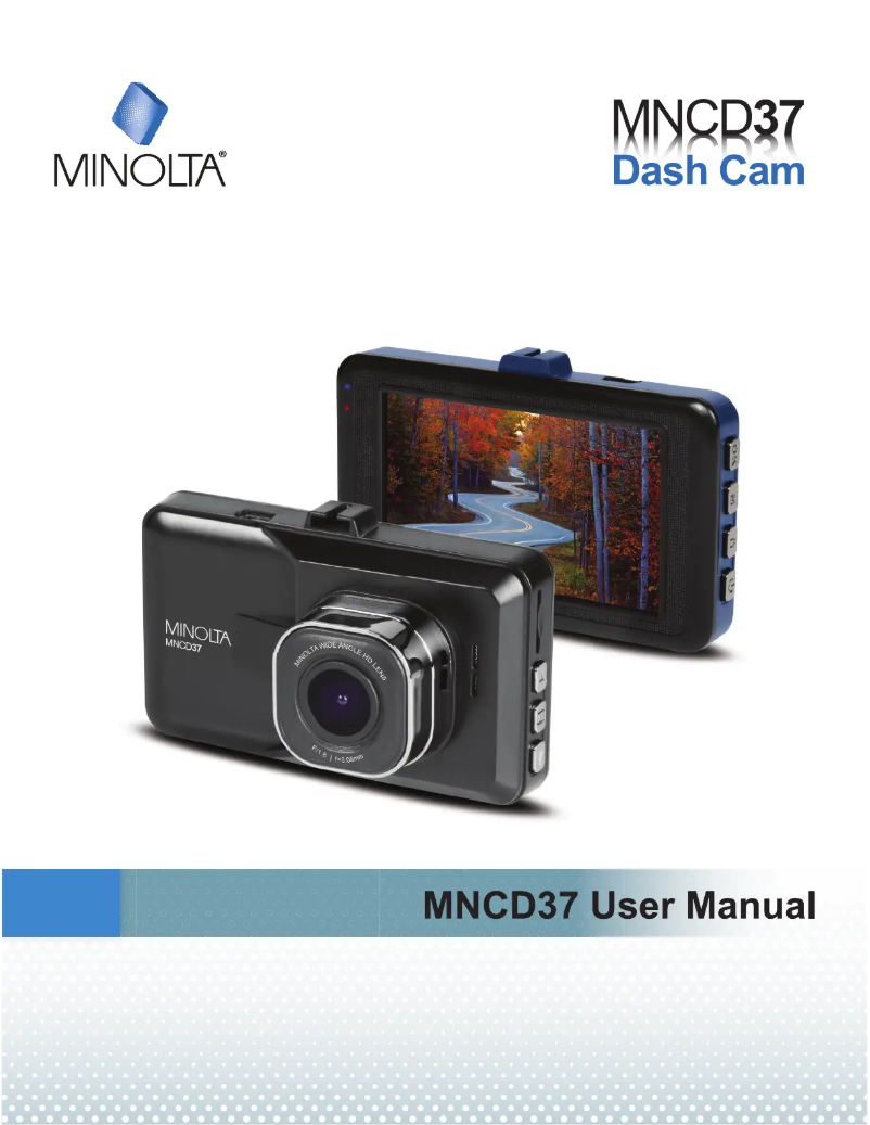Página 1 del manual Manual de usuario Minolta MNCD37