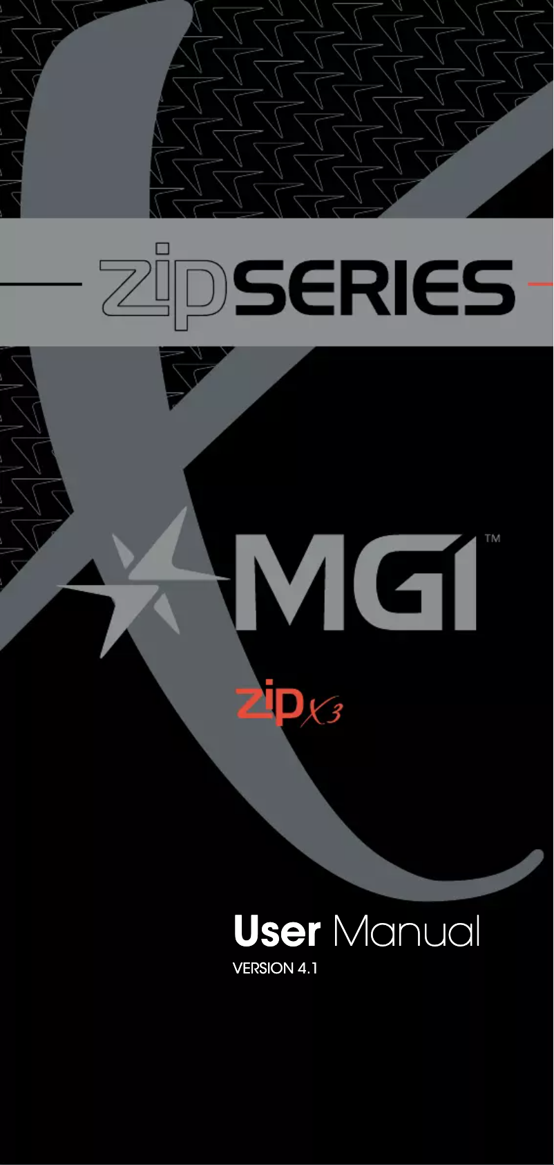 Page 1 de la notice Manuel utilisateur MGI Zip X3