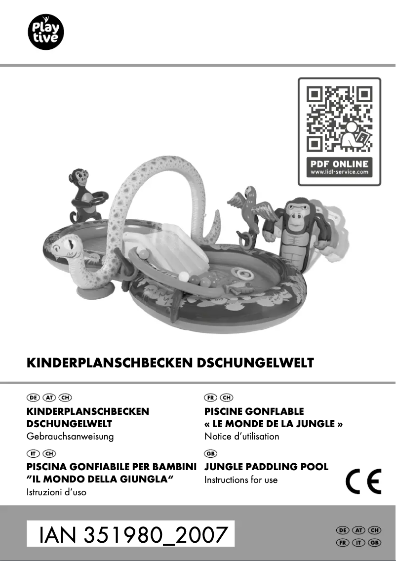 Página 1 del manual Manual de usuario Playtive IAN 351980