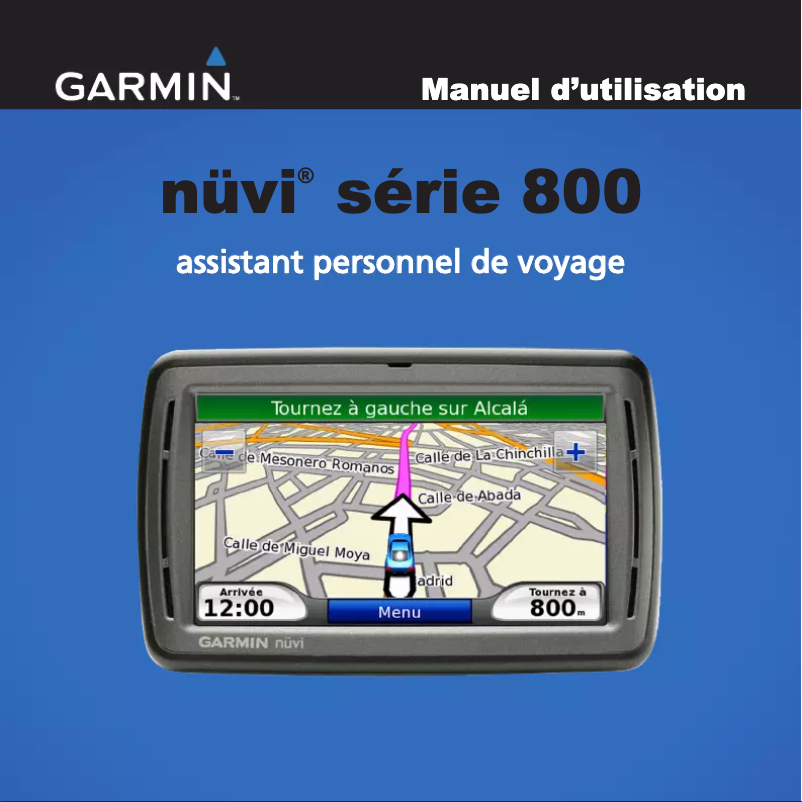 Página 1 del manual Manual de usuario Garmin nüvi 850