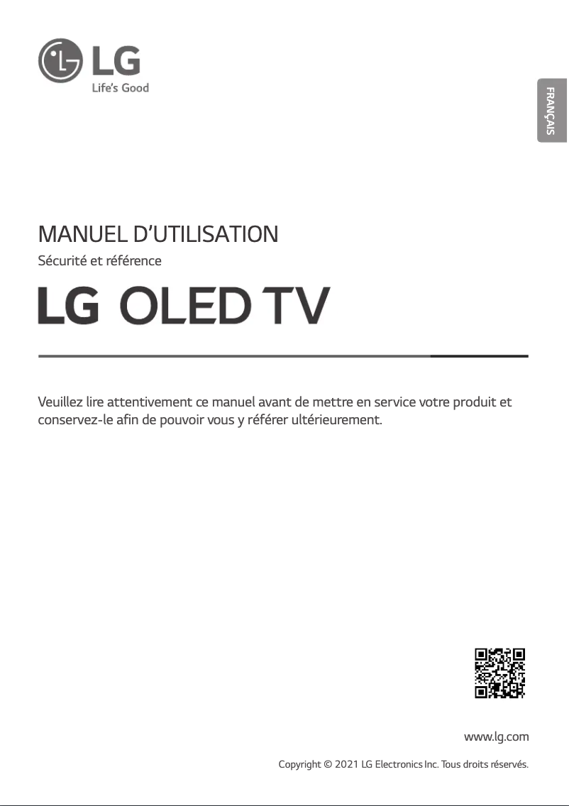 Página 1 del manual Manual de usuario LG OLED48C18LA