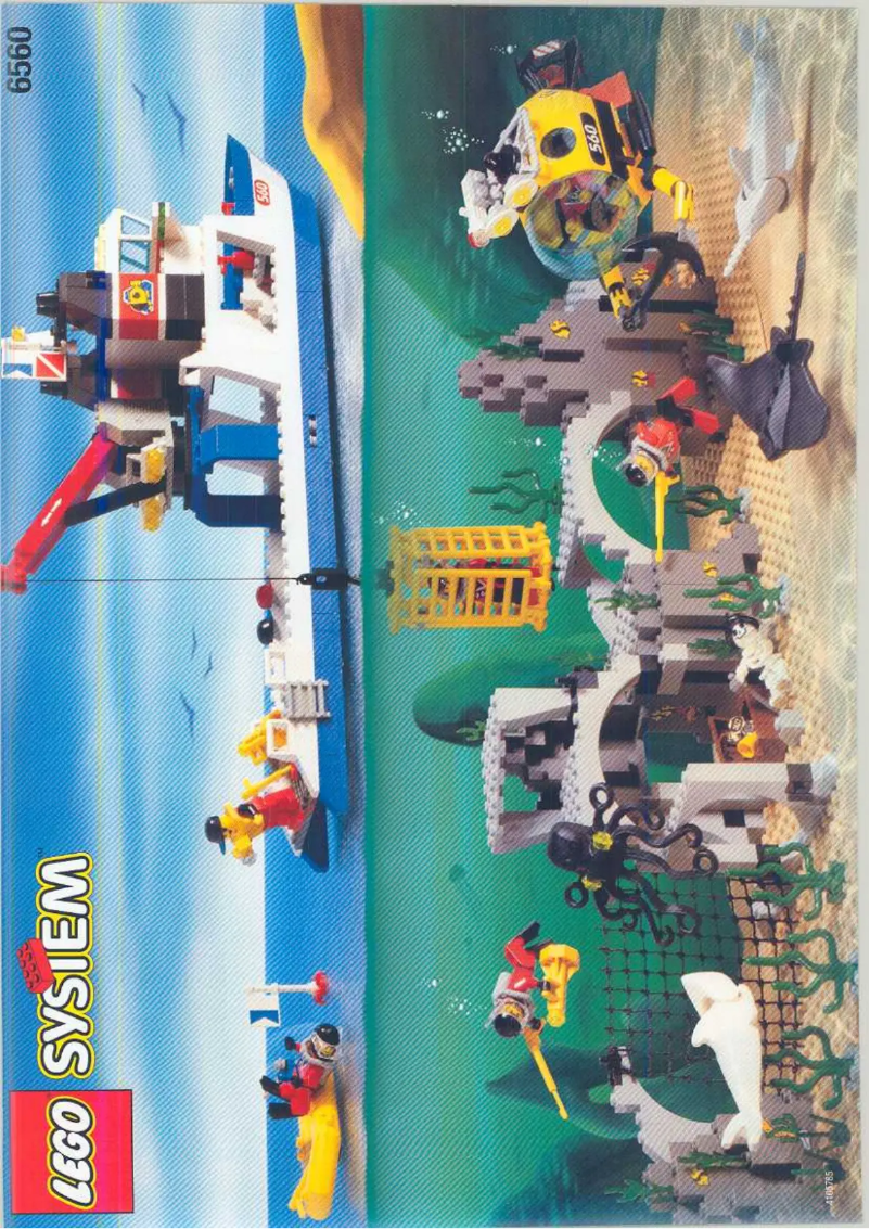 Página 1 del manual Manual de usuario Lego Divers 6560