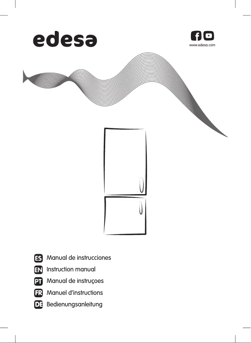 Page 1 de la notice Manuel utilisateur Edesa EFC-1822 NF GBK