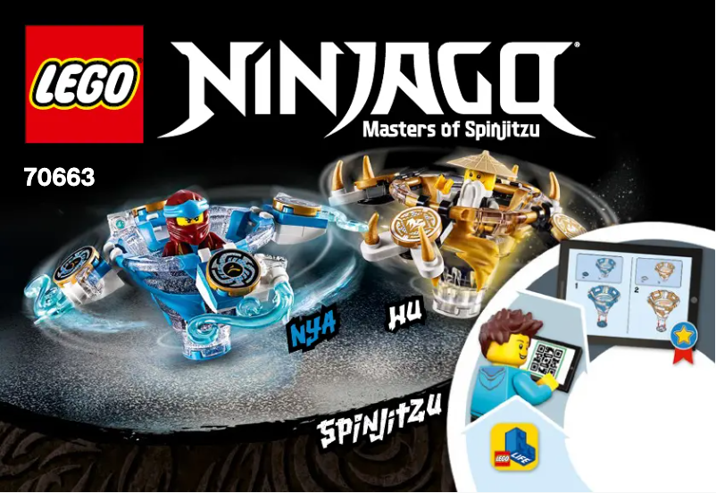 Página 1 del manual Manual de usuario Lego Ninjago 70663