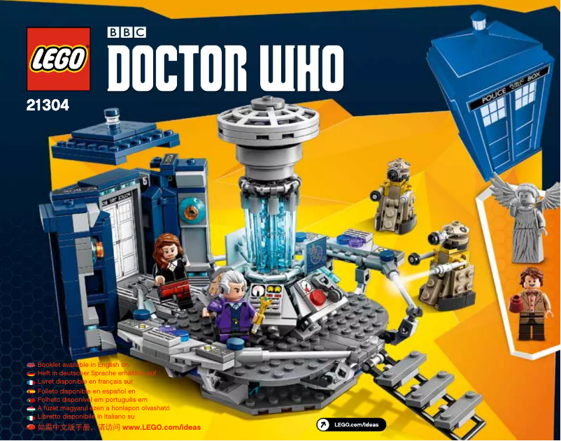 Page 1 de la notice Manuel utilisateur Lego Doctor Who