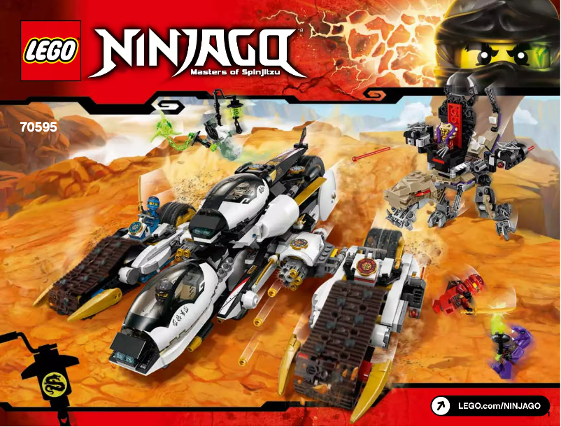 Page 1 de la notice Manuel utilisateur Lego Ultra Stealth Raider