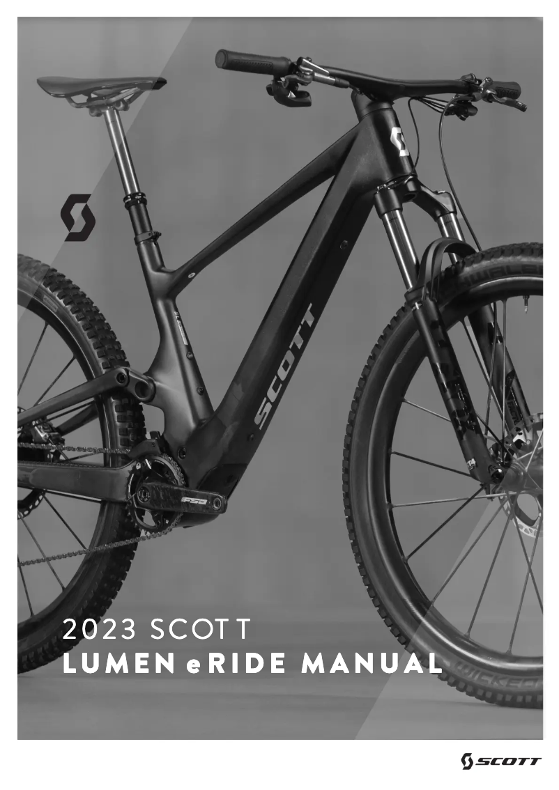 Page 1 de la notice Manuel utilisateur Scott Lumen eRIDE 910