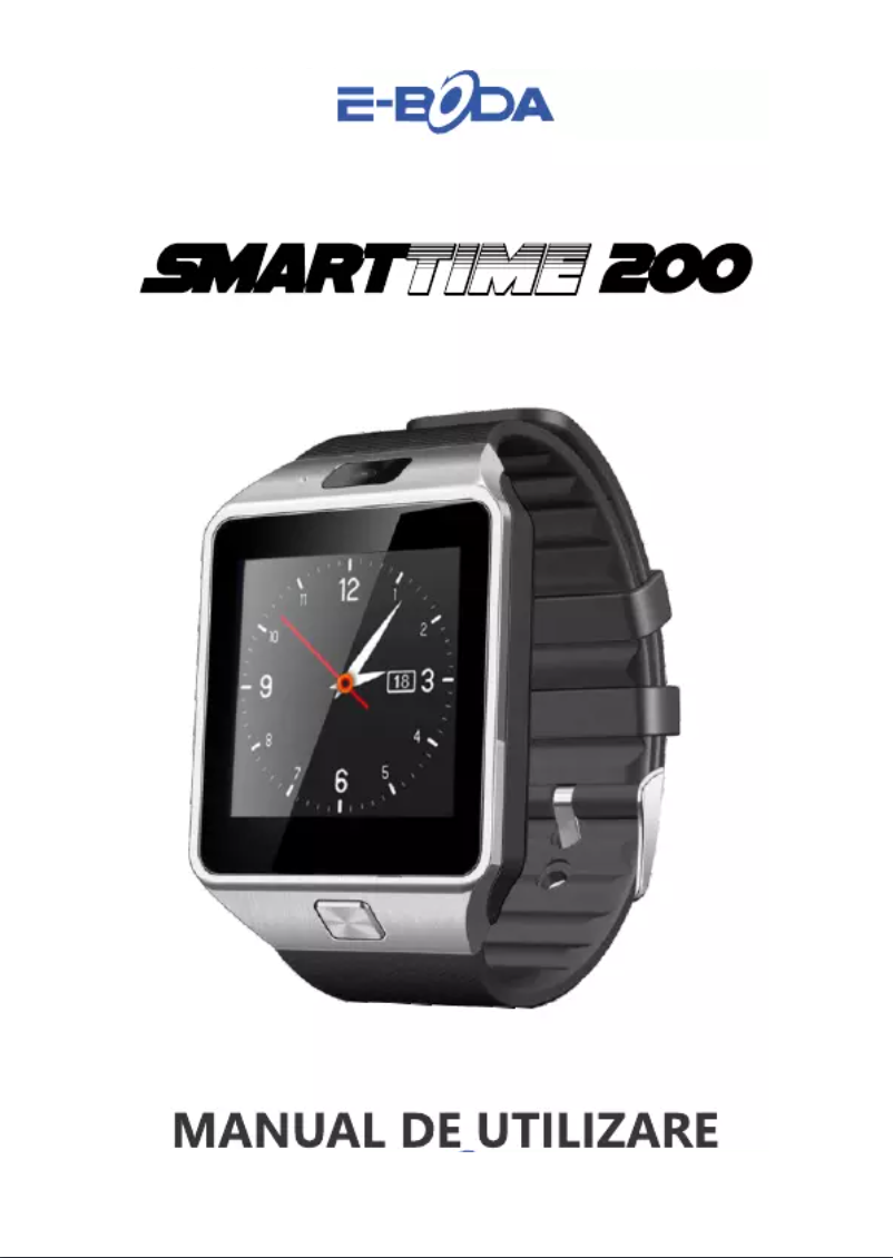 Page 1 de la notice Manuel utilisateur E-Boda SmartTime 200