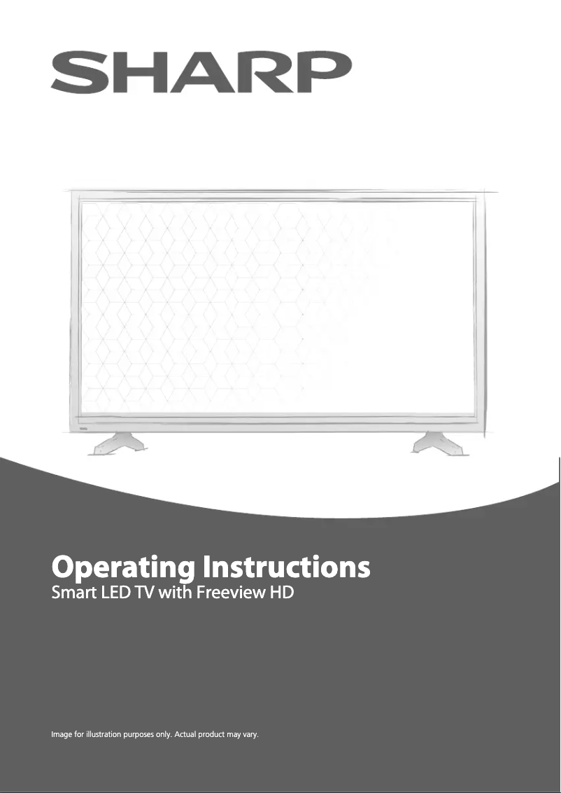 Página 1 del manual Manual de usuario Sharp LC-40FI5122K