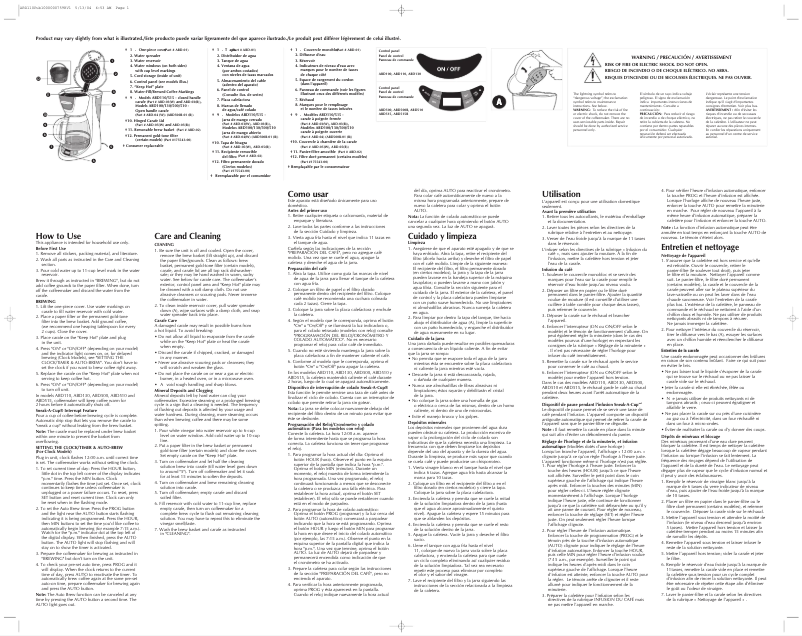 Page n°1 - Manuel utilisateur Black & Decker ABD510