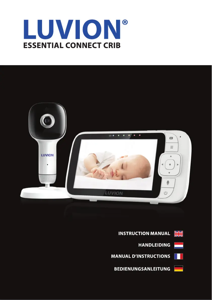 Page 1 de la notice Manuel utilisateur Luvion Essential Connect Crib