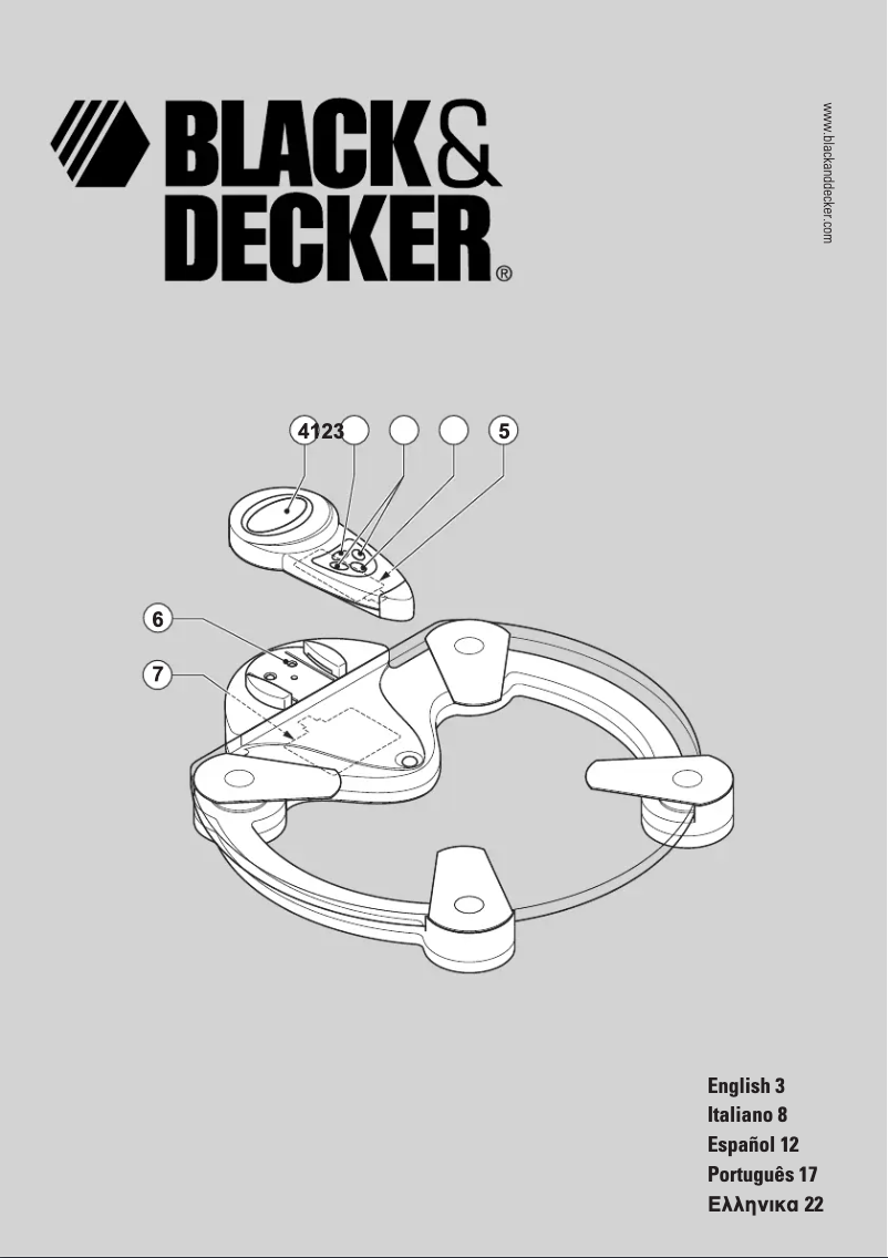 Page n°1 - Manuel utilisateur Black & Decker BK70