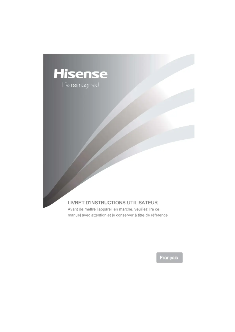 Page 1 of the manual User Manual Hisense RS694N4TC1