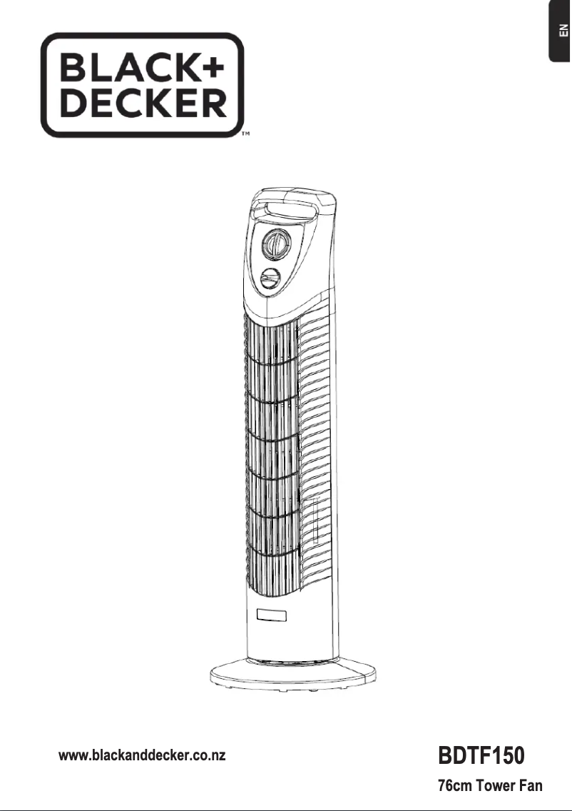 Página 1 del manual Manual de usuario Black & Decker BDTF150