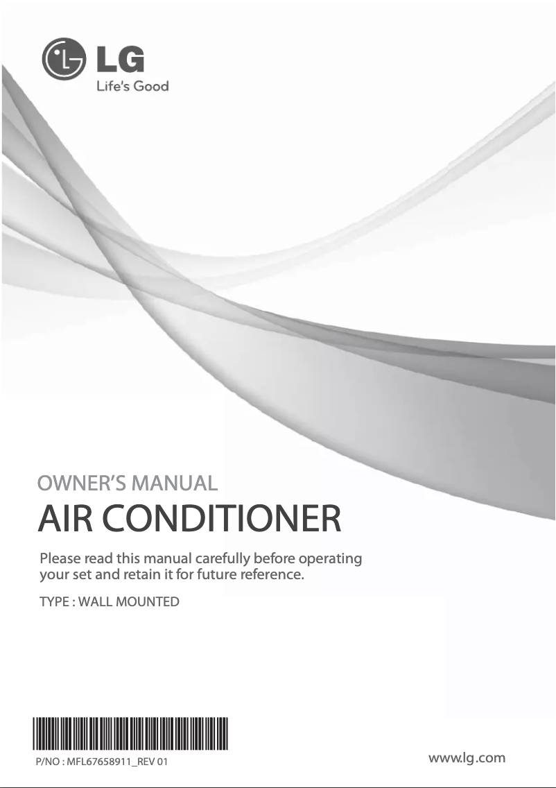 Page 1 de la notice Manuel utilisateur LG BSNQ126B8R8