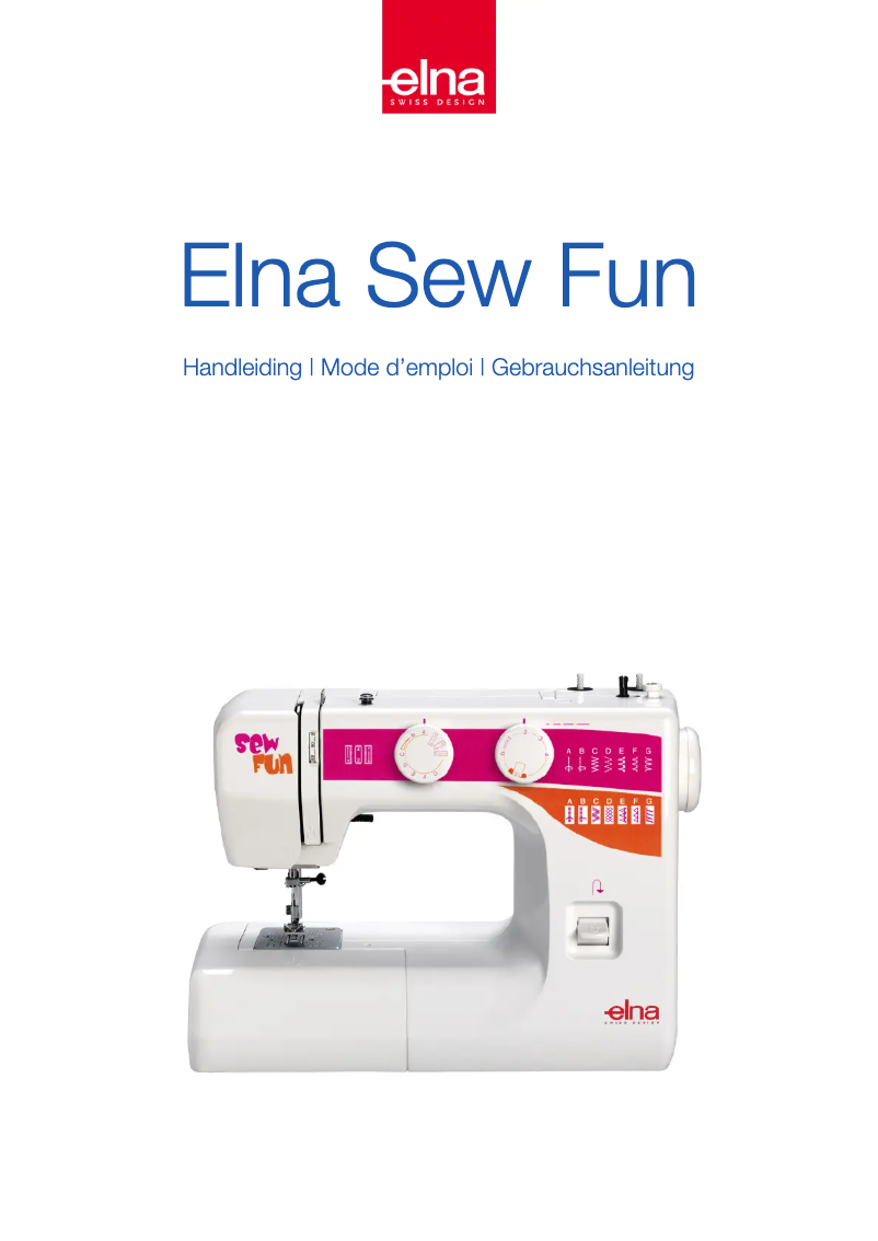 Página 1 del manual Manual de usuario Elna Sew Fun