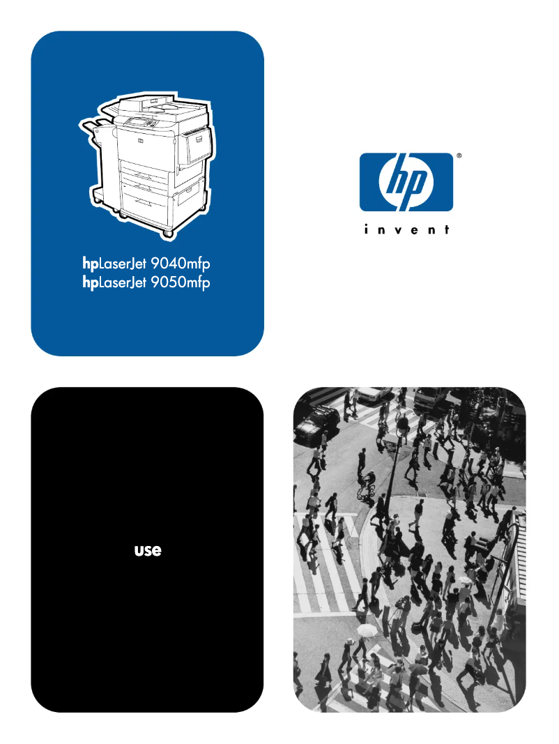 Página 1 del manual Manual de usuario HP LaserJet 9050n