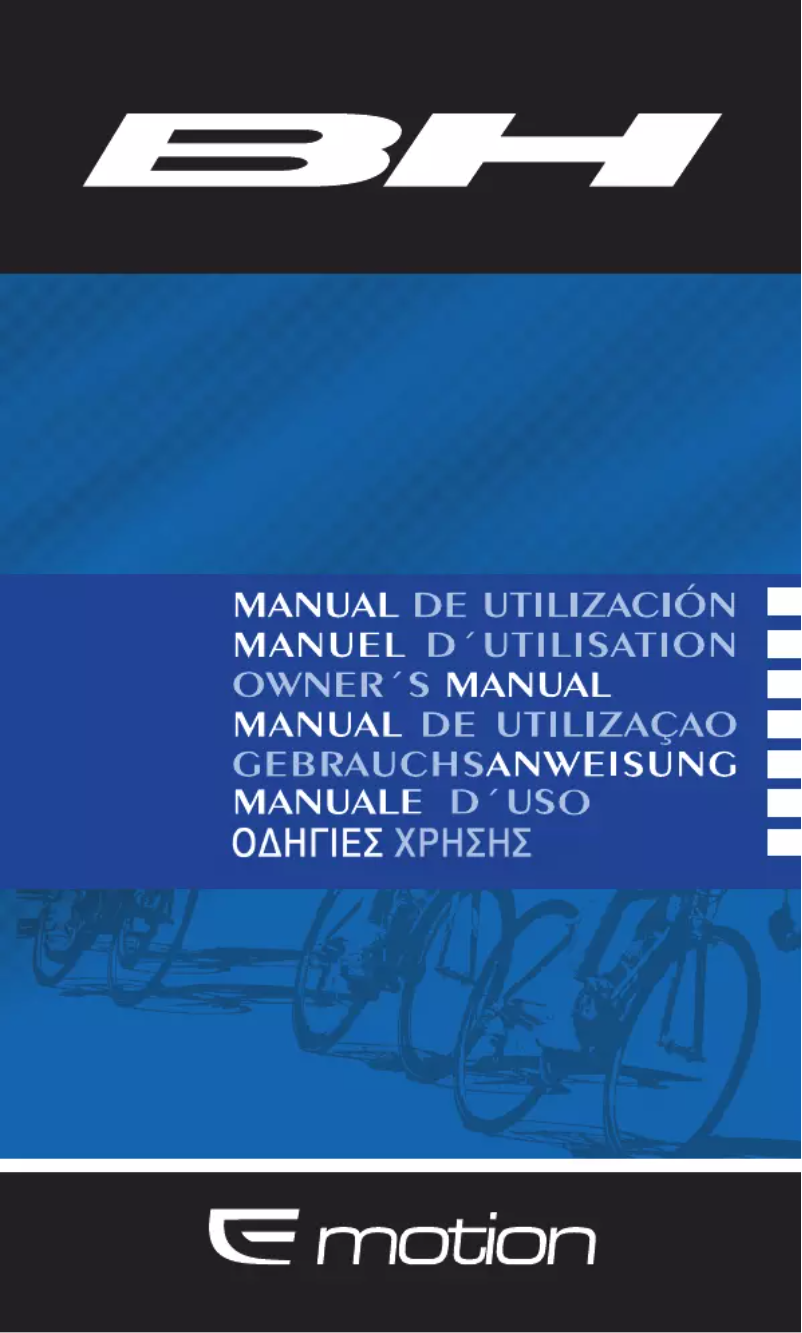 Página 1 del manual Manual de usuario BH Fitness Classic