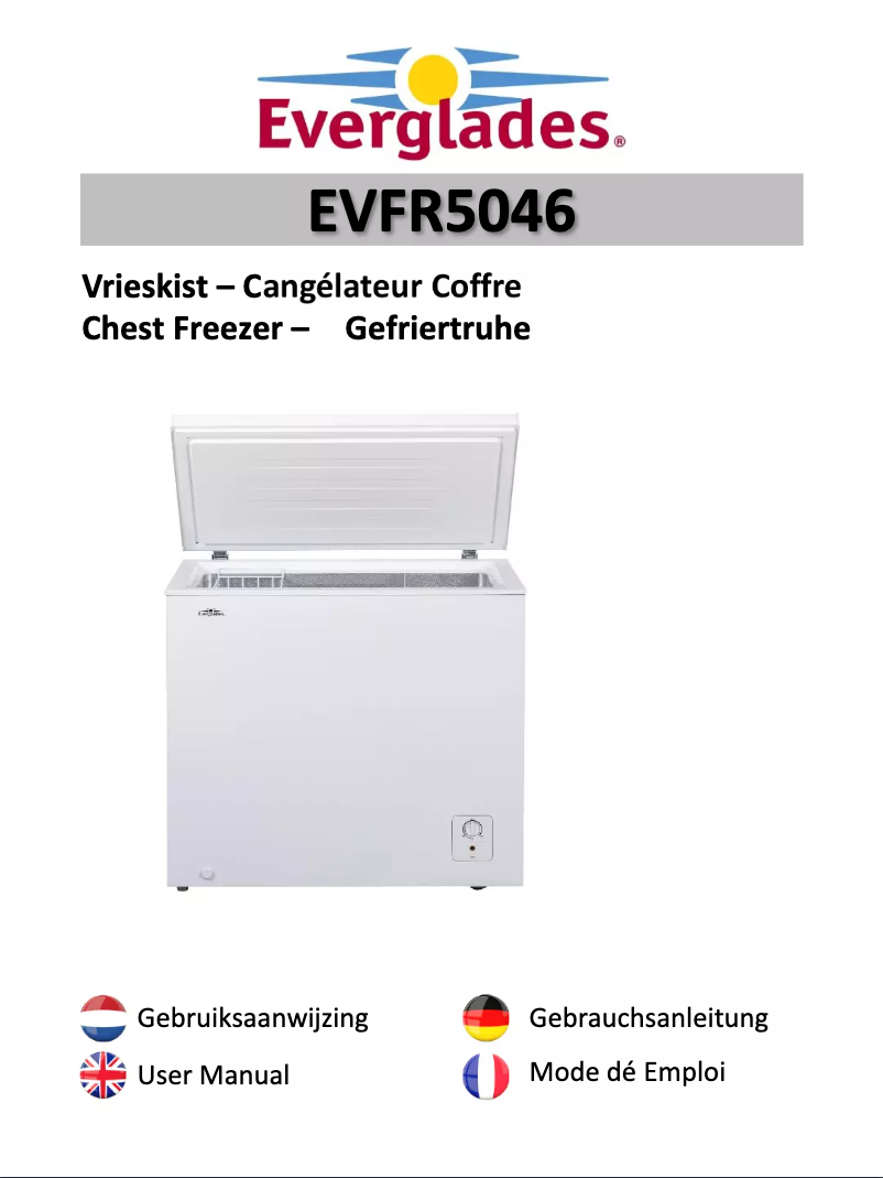 Page 1 de la notice Manuel utilisateur Everglades EVFR5046