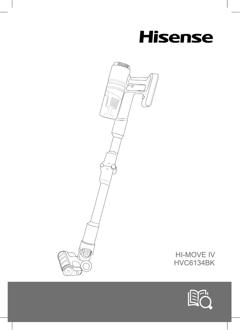 Página 1 del manual Manual de usuario Hisense HVC6134BK