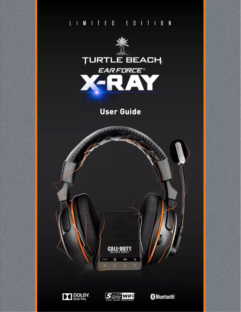 Page 1 de la notice Manuel utilisateur Turtle Beach Call Of Duty: Black Ops II Ear Force X-Ray