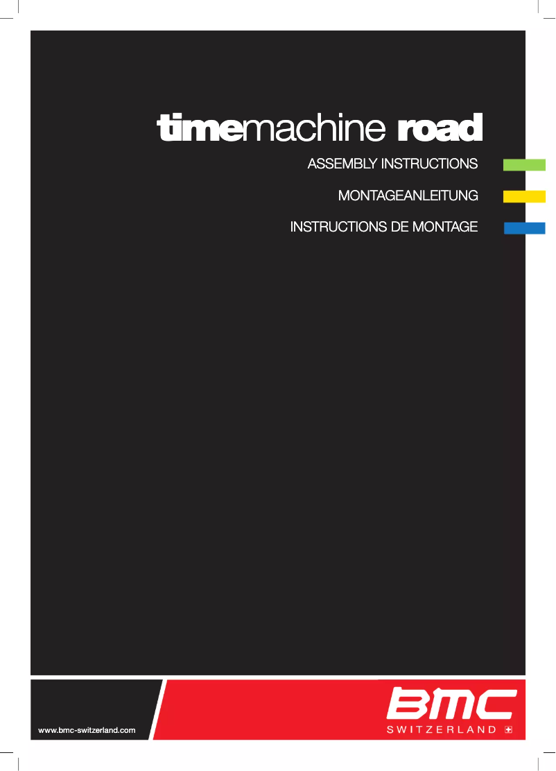 Page 1 de la notice Manuel utilisateur BMC Timemachine Road TMR01