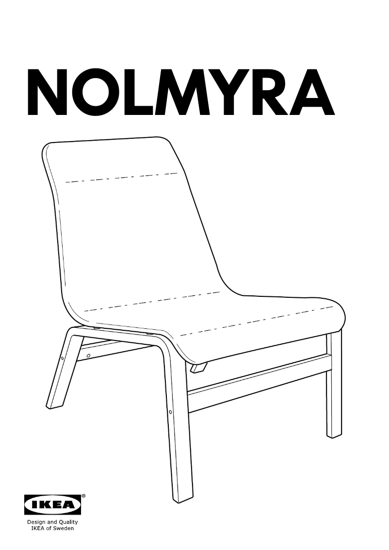 Page 1 de la notice Manuel utilisateur Ikea NOLMYRA 402.335.35