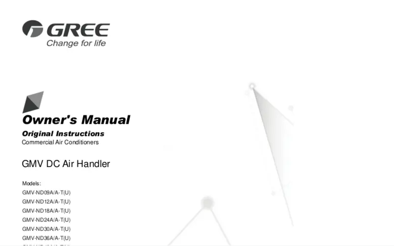 Página 1 del manual Manual de usuario Gree GMV-ND24A/A-T(U)