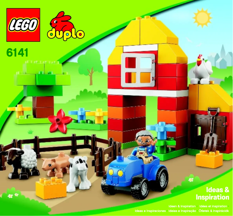 Page 1 de la notice Manuel utilisateur Lego My First Farm