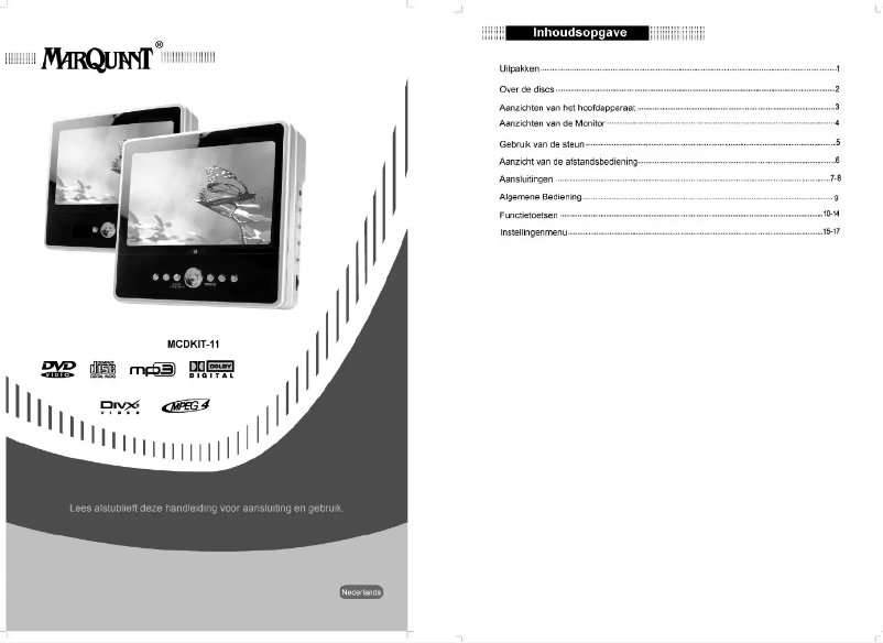 Page 1 de la notice Manuel utilisateur Marquant MCDKIT-11