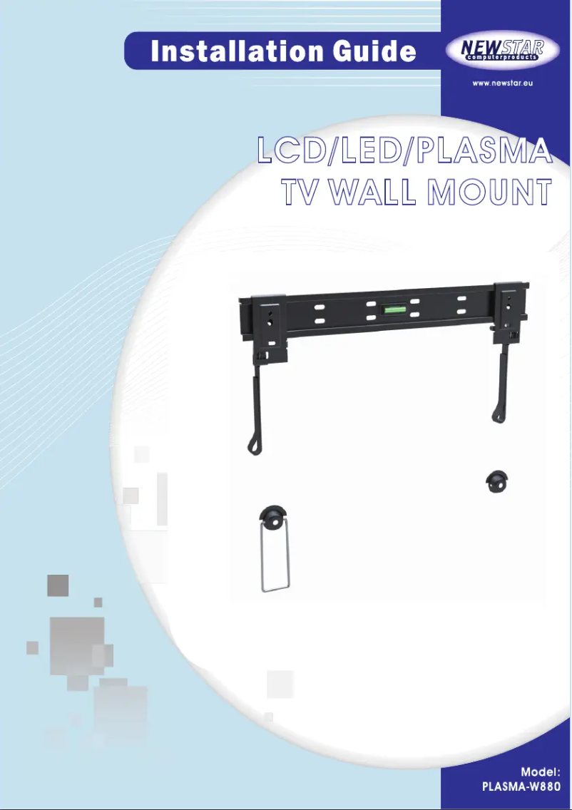 Page 1 de la notice Manuel utilisateur Newstar PLASMA-W880