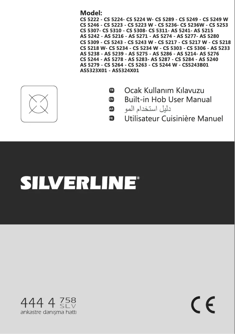Page 1 de la notice Manuel utilisateur Silverline CS 5284