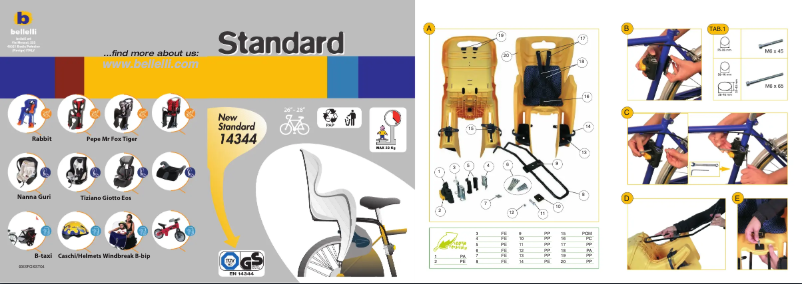 Page 1 de la notice Manuel utilisateur Bellelli B-One