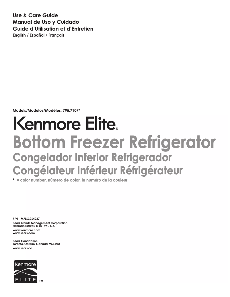 Page 1 de la notice Manuel utilisateur LG 71073