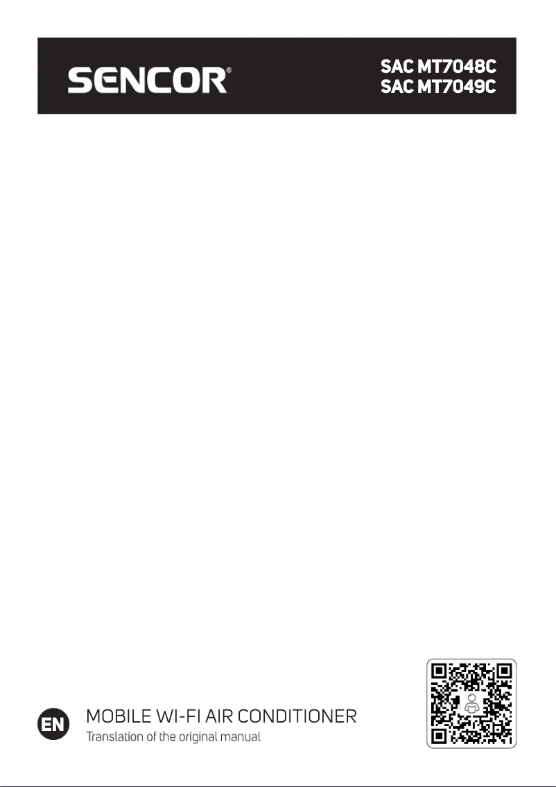 Page 1 de la notice Manuel utilisateur Sencor SAC MT7049C