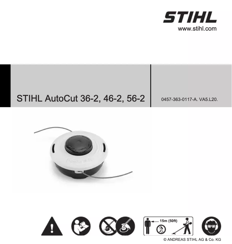 Page 1 de la notice Manuel utilisateur Stihl AutoCut 36-2