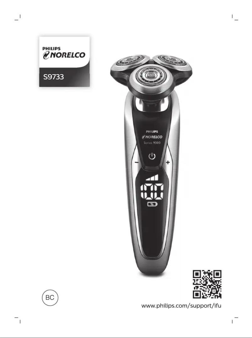 Página 1 del manual Manual de usuario Philips S9733