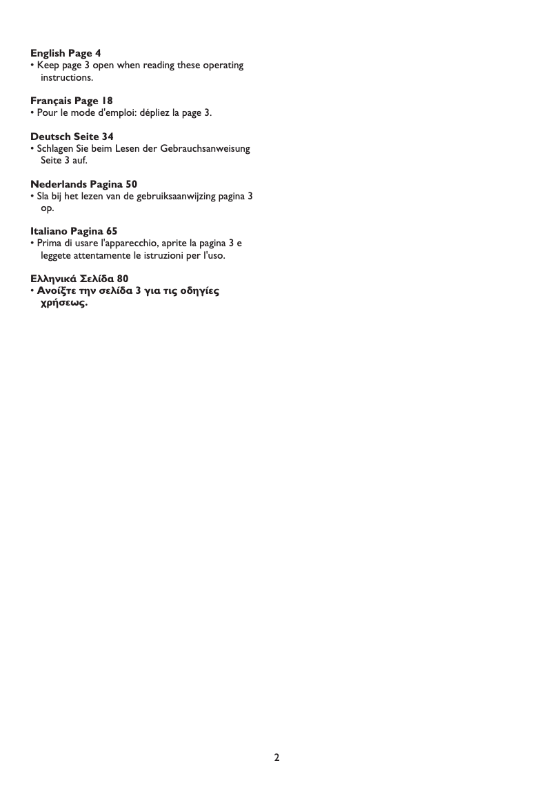 Página 1 del manual Manual de usuario Philips Compacto HR2833