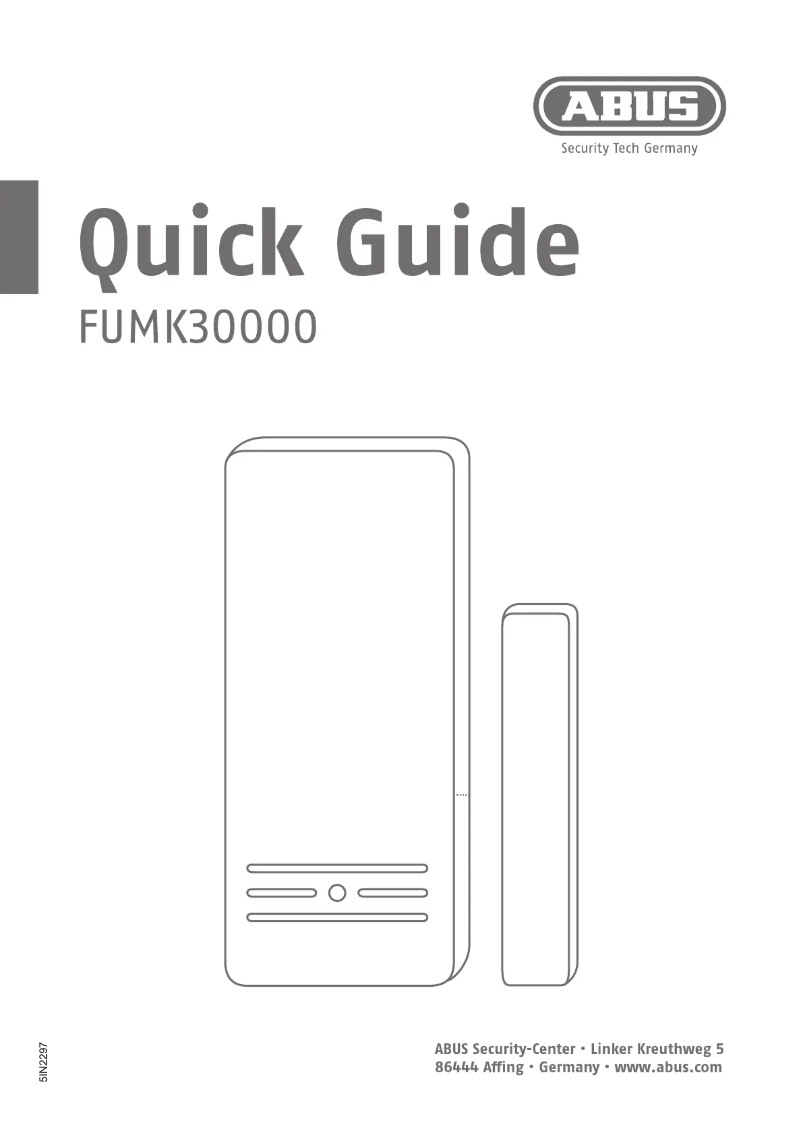 Página 1 del manual Manual de usuario Abus FUMK30000B