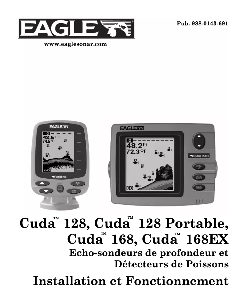 Page 1 de la notice Manuel utilisateur Eagle Cuda 128 Portable