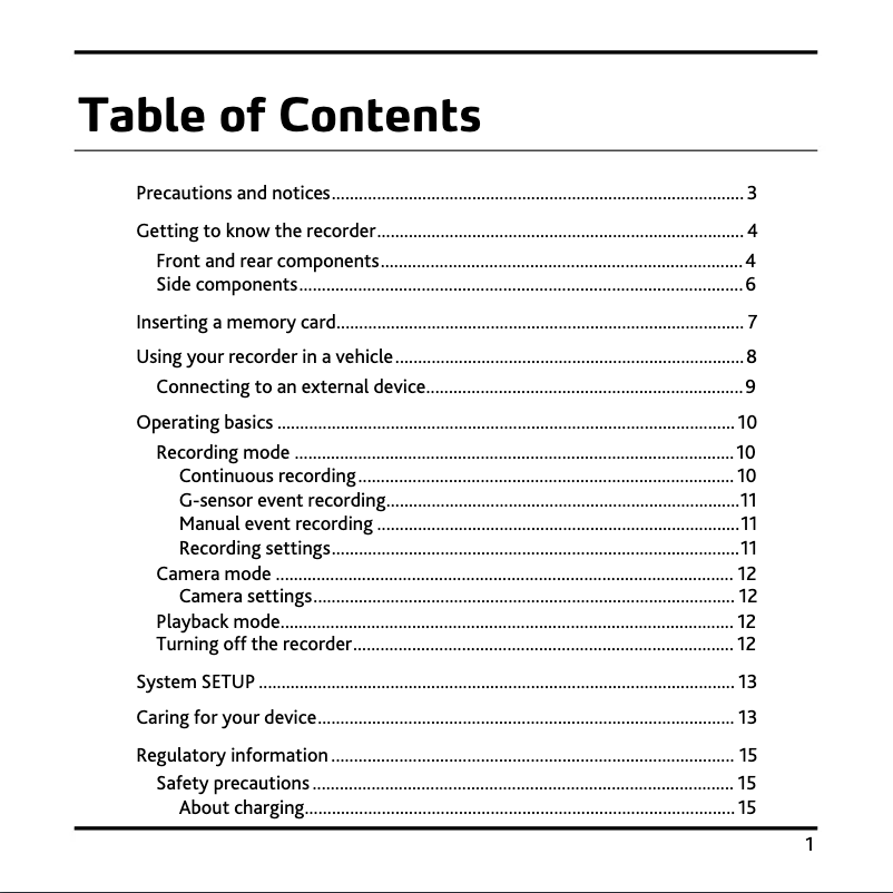 Page 1 de la notice Manuel utilisateur Navman MiVue 338