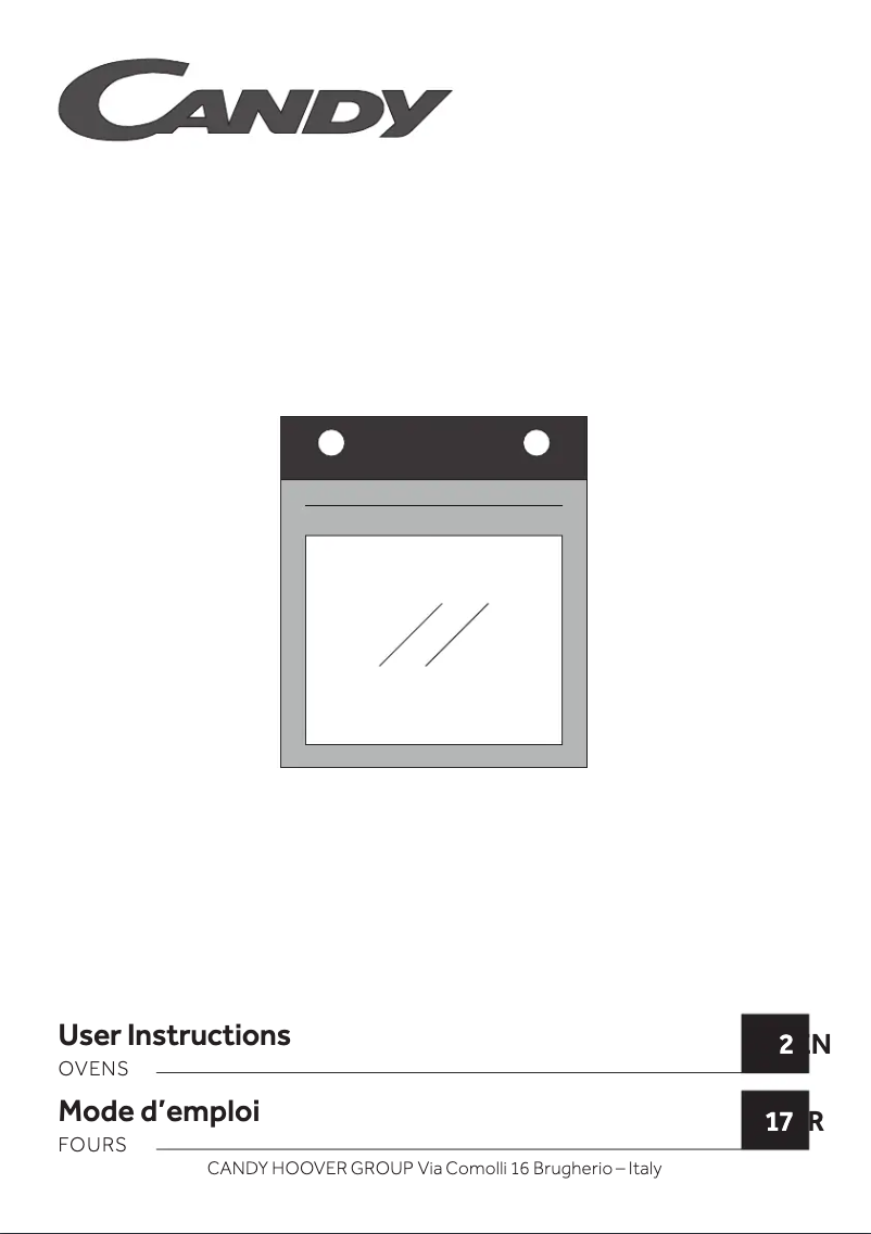 Page 1 of the manual User Manual Candy FCM856B